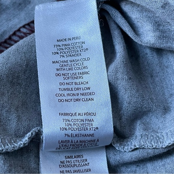 Rhône Element V-Neck Tee Lightweight Everyday Cotton T-Shirt 35292 - Picture 11 of 12